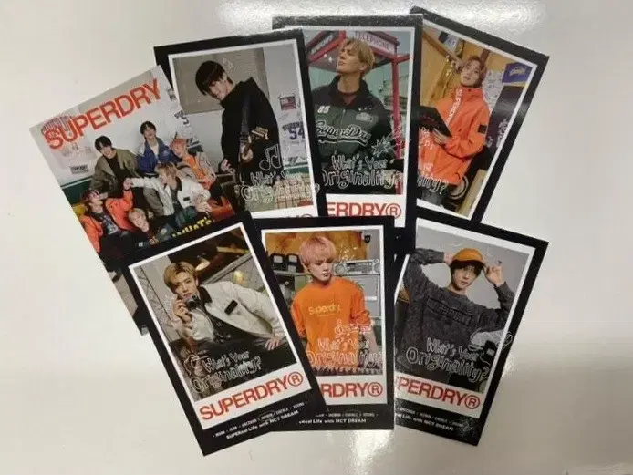 SUPERDRY with NCT DREAM 엽서